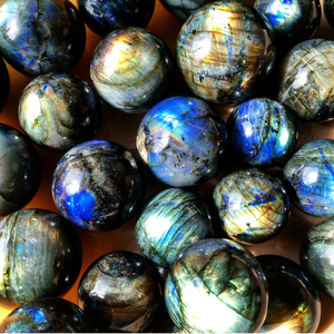 Support sphérique en métal pour sculpture de labradorite, cœur en quartz rose, sphère de cristal, support de pierres précieuses naturelles, fournisseur en gros, article cadeau - Product Image 2