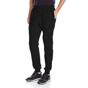 Logo personnalisé pour hommes Casseroles en coton et polyester Pantalon de survêtement slim vierge solide Pantalon de survêtement technique décontracté Pantalon de jogging à fermeture éclair - Product Image 2
