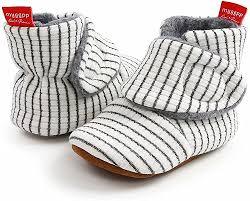 Bottines de bébé en coton pur avec Logo imprimé personnalisé, offre spéciale, pas cher, en tissu et coton, pour nouveau-né, à offrir - Product Image 5