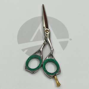 High Quality Stainless Steel Salon Shears 5.5 Inch with Adjustable Finger Rest and Screw Professional Hair Scissors - Product Image 4