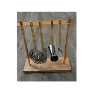 ชุดเครื่องมือบาร์ทองแดงคุณภาพสูงดีไซน์วินเทจราคาโรงงานที่ยั่งยืนและเป็นมิตรกับสิ่งแวดล้อมสำหรับคูลเลอร์และงานปาร์ตี้พร้อมโลโก้ที่พิมพ์ - Product Image 1