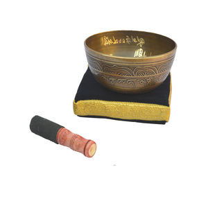 Cuenco de canto Tibetano con diseño de colección de colores, cuenco de canto hecho a mano de la mejor calidad - Product Image 4