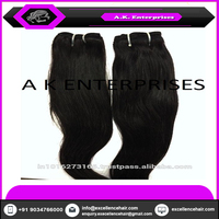 Les plus populaires : Cheveux humains indiens vierges Remy, tissages simples, closures et frontals en dentelle à texture lisse, 100g - Fournisseurs de premier plan en Inde