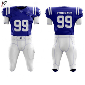 Ropa Deportiva de Fútbol Americano Personalizada de Alta Calidad, Tallas Grandes, Transpirable, de Secado Rápido, Antibacteriana, con Estampado Sublimado en Spandex/Poliéster - Product Image 5