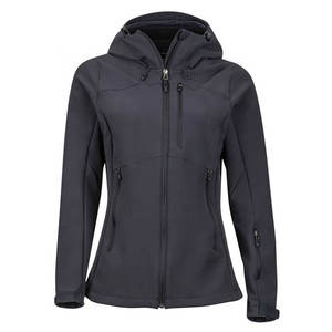Gran oferta 2022 estilo invierno moda señoras cremallera completa suave Shell chaqueta a prueba de viento para la temporada de invierno - Product Image 1