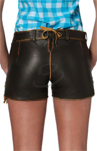 Lederhosen-pantalones de estilo bavario alemán para mujer, calzas femeninas originales para Festival de la cerveza, Oktoberfest alemán, Lederhosen - Product Image 5
