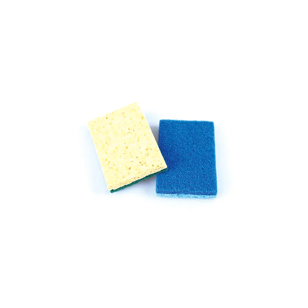Quick Drying Natural Pulp Scourer Pad with Cellulose Sponge