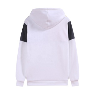 เสื้อฮู้ดผู้ชายปักลายสีสันตัดกัน ผ้าฟลีซ สปอร์ตแวร์ลำลอง หลากสี แบบสั่งทำได้ ไซส์ใหญ่ เสื้อพูลโอเวอร์ สำหรับฤดูใบไม้ร่วง - Product Image 2