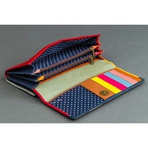 Custom Logo Luxury Woman Clutch Purse Wristlet Bag Genuine Ladies' Credit Card Holder & Bohemian Fashion for Winter Summer - Product Image 2