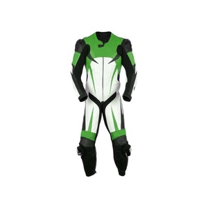 Vêtements de sport de moto de course pour hommes OEM sur mesure Combinaison de moto en cuir PU respirant vente en gros veste de course d'équitation - Product Image 3