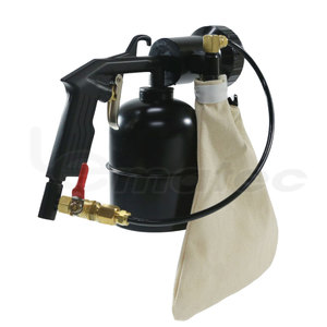 Pistola de Arenado Neumática Lematec de 750cc, Aluminio, Entrada de 1/4, Kit de Reciclaje de Vacío con 4 Boquillas para Herramientas Neumáticas - Product Image 2