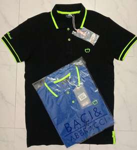 Polos de algodón informales para hombre, manga corta, marca Overrun, con etiquetas, botones, cuello vuelto, lote de camisetas - Product Image 3