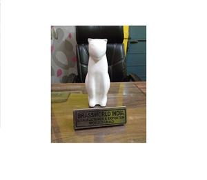 WHITE <b>CAT</b> SITTING PET CREMATION <b>URN</b> FUNERAL SUPPLIES - Product Image 1