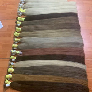 Extensions de tissage de cheveux Remy vietnamiens à double tirage mondial en gros Faisceaux de cheveux humains de haute qualité - Product Image 1