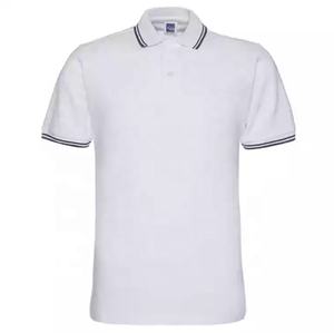 High Quality Polo T shorts 100 Cotton OEM Custom Logo Cheap Men's Polo Tee Shirt - Product Image 4