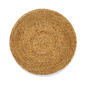 PUF de pie con mezcla de algas marinas, jacinto de agua, artesanía, decoración Interior, Vietnam, producto en oferta - Product Image 6