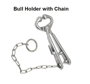 Cadena de sujeción para toros de uso veterinario, resistente, tipo Continental Tong, tamaños personalizados, certificación CE ISO, reutilizable, alemana - Product Image 6