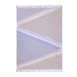 Distribuidor a granel de alfombras rectangulares tejidas a mano 100% Material de algodón de respaldo de látex de la India - Product Image 1