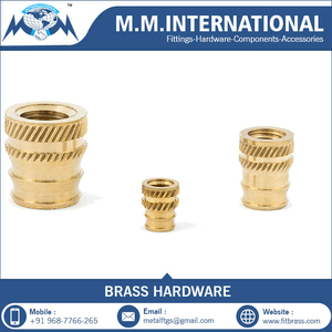 Tuercas de Expansión Ranuradas de Latón de Calidad Premium, Insertos de Tuerca de Latón Roscados a Medida, Tuercas de Inserción Prensadas en Frío - Product Image 4