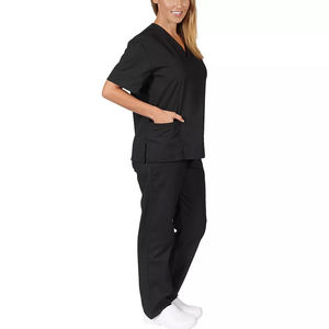 ขายร้อนสบายแฟชั่นแขนสั้นผ้านุ่มเครื่องแบบพยาบาลชุดขัดที่ขายส่ง2022 - Product Image 4