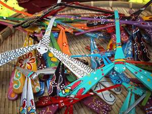 MATÉRIAU NATUREL JOUET BAMBOU LIBELLULE ART L'ÉDUCATION JOUET AU VIET NAM 99 Or Données - Product Image 3