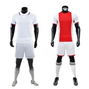 Kits de entrenamiento de fútbol americano unisex hechos a medida, conjuntos de camisetas de tamaño XL, patrón de números lisos, logotipo impreso de algodón y poliéster - Product Image 2