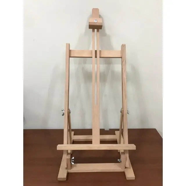 Деревянная настольная подставка для дисплея, художественный холщовый мольберт