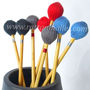 DEKOR ASIA Natural Color Rattan Percussion Mallets <b>Drum</b> Harmonica 50 Pieces Size 6-12mm 5 Scales Learning Musical <b>Toy</b> Unisex - Product Image 4