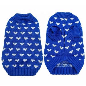 <span class=keywords><strong>Pull</strong></span> en acrylique <span class=keywords><strong>de</strong></span> haute qualité pour chien, motif cœur classique, tricot doux, <span class=keywords><strong>pull</strong></span> pour animal <span class=keywords><strong>de</strong></span> compagnie, écologique, motif uni mignon, tailles XS à XL, printemps automne - Product Image 4