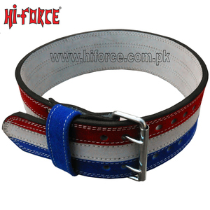 Cinturón de gimnasio de cuero de vaca de alta calidad, hebilla de soporte de espalda Unisex, logotipo personalizado, levantamiento de pesas, fuerza, seguridad en Fitness - Product Image 4