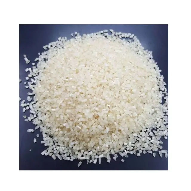 Saf kalite % 100% kırık pirinç ihracat için mevcut