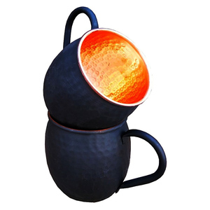 Tasses et mugs Moscow Mule en cuivre martelé de qualité supérieure, mugs à bière en cuivre, mugs Moscow Mule en cuivre, fabricant indien - Product Image 3