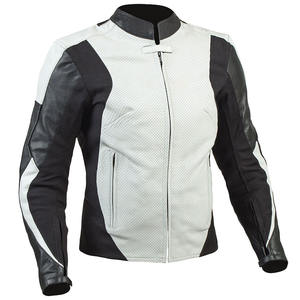 Veste en cuir de moto pour femmes approuvée CE manteau d'hiver à motif solide ceinture réglable Logo personnalisé Protection principale - Product Image 6