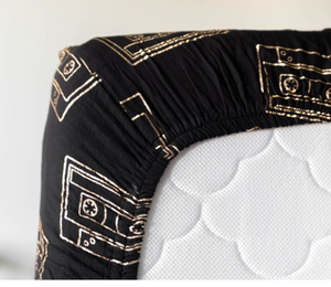 Draps de berceau en coton biologique, pour berceau de bébé, exportation, en vrac - Product Image 2