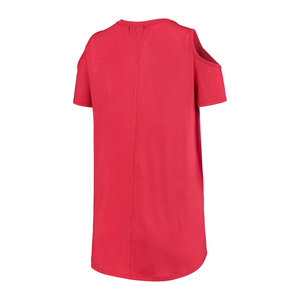 New Summer Collection Loose and long 100% cotton T-shirt for <b>women</b> 2026 Fashion - Product Image 2