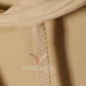 Venta al por mayor de sudadera personalizada de dos tonos de cuello redondo polar con Capucha de punto bordada Pakistán's Custom Bulk Hoodie - Product Image 3