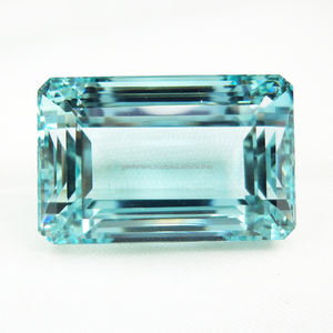 Aguamarina Natural de Forma Octogonal, Piedra Preciosa Suelta de Alta Calidad, Corte Facetado, Azul Cielo, Brasileña, Forma Mixta, Semipreciosa - Product Image 1