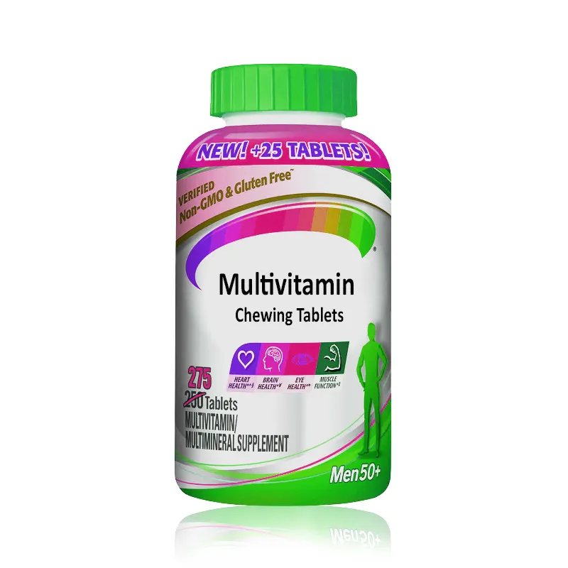 도매 가격 무기물 비등성 정제 Multivitamin Multivitamin 씹는 정제