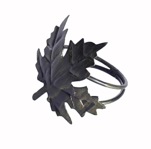 Rond de serviette de concepteur en métal pour la partie caractéristique stockée - Product Image 5