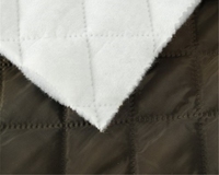 Tissu de doublure pour vêtements / Tissu matelassé en microfibre / Tissu pour machine à souder par ultrasons pour la vente en gros