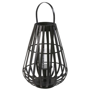 Vente en gros de lanternes à usage quotidien personnalisées lanternes en métal noir antique lampes à bougie et lanternes en métal noir - Product Image 3