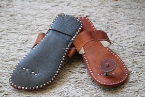 Marrón, zapatillas de cuero planos ocasionales zapatillas de hombre - Product Image 4