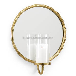 Applique murale en laiton, pour porte-bougie - Product Image 1