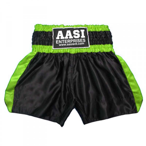 Short de compétition MMA personnalisé, boîte en rouge noir rose vert Muay thaï - Product Image 1