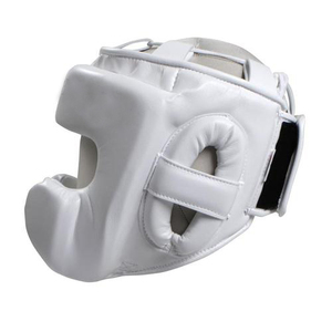High Quality Professional Boxing Headgear Custom Design Leather PU <b>Training</b> <b>Head</b> Guard - Product Image 3