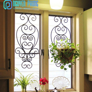 Best Quality Wholesale Factory Modern Wrought Iron Grill Window With Security - Product Image 1