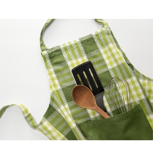 Delantal de cocina de algodón de diseño lujoso personalizado con logotipo 100% OEM duradero para proveedor indio - Product Image 1