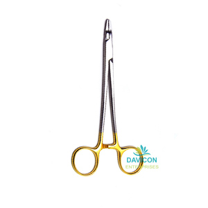 Ryder Manual Stainless Steel Needle <b>Holder</b> with Delicate CVD Tips for Surgical Instruments - Product Image 1