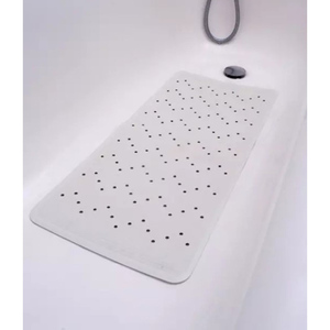 Good Quality Sustainable Natural <b>Rubber</b> Bath Mat in Cream White Color Non Slip Bath Mat for Hotel Home Bulk Buy - Product Image 3