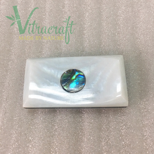 ส่วนที่เหลือของตะเกียบมีสีสันเวียดนามและส่วนที่เหลือช้อนทำจากแม่ของหอยมุกที่ทำด้วยมือเวียดนาม - Product Image 3